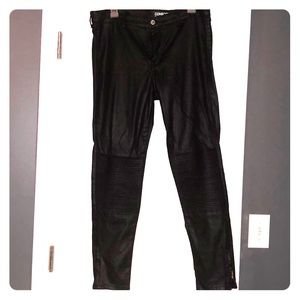 H&M Conscious Collection Leather-like jeans